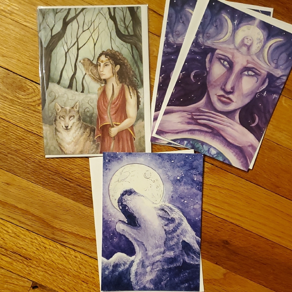 Nature Theme Art Cards